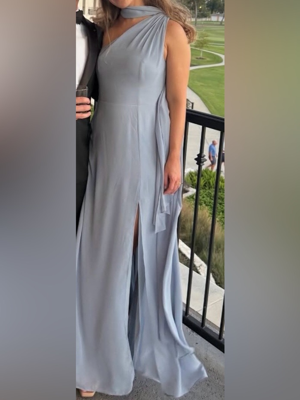 Birdy Grey Light Gray Bridesmaid Dress